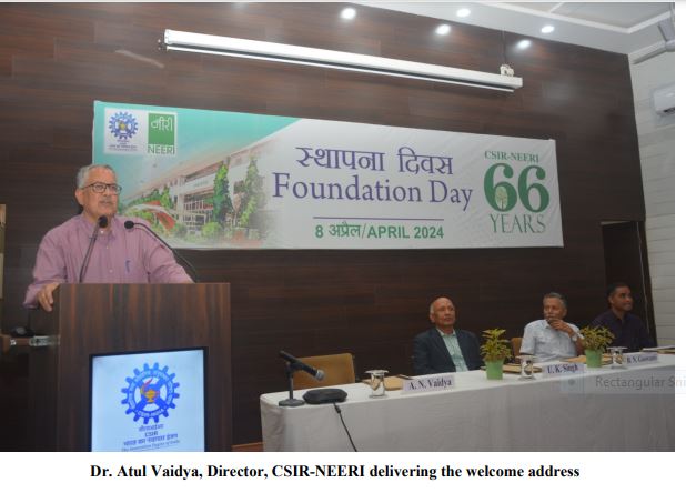 CSIR-NEERI celebrated 66th Foundation Day on 8th April 2024 Image